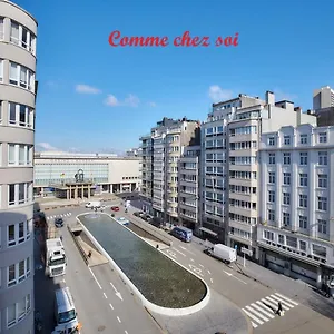 Lichtrijk En Comfortabel Hoekappartement Met Gratis Parking En Zeer Gelegen - Comme Chez Soi Oostende